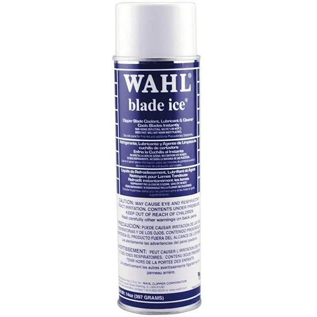 Wahl Professional Blade Ice Clipper Blade Coolant Lubricant & Cleaner Blade Cleaner 14oz